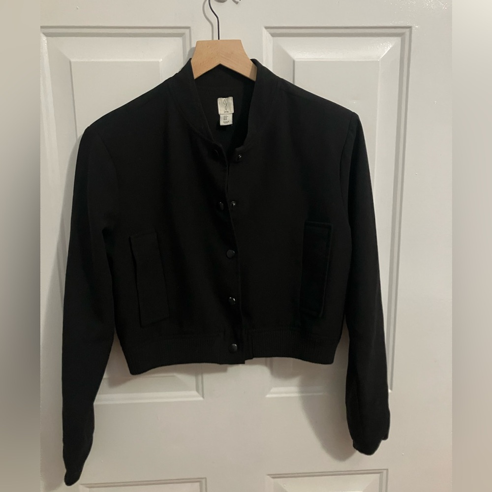 Joie- black jacket -with pockets